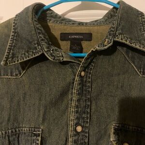 Lightweight Jean Shirt